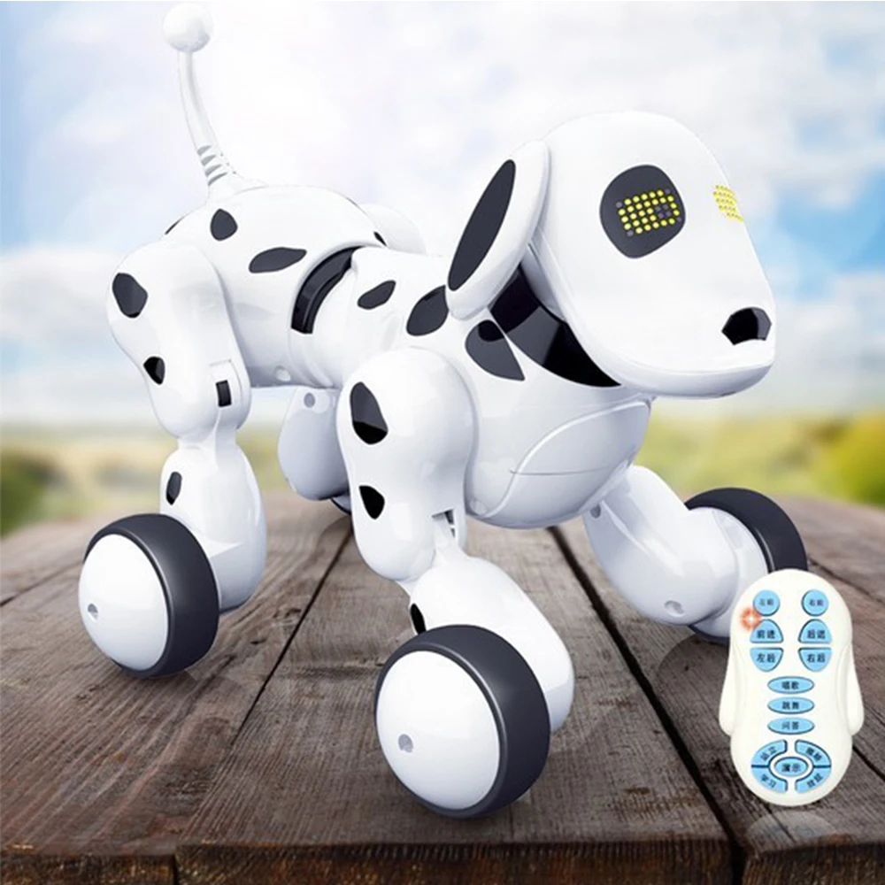 

Dog Robot Dance Electronic Pet Intelligent Robot Dog Toy 2.4G Wireless Talking Remote Control Kids Gift Music Educational Toys