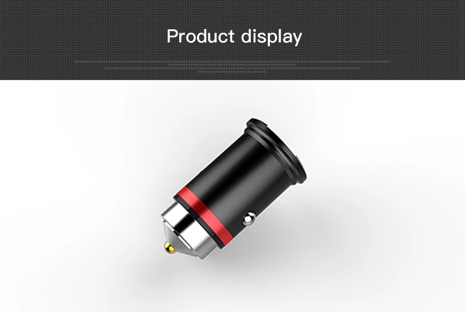 !ACCEZZ USB Car Charger Dual Port Adapter 3.1A 5V With LED Charger Universal For Xiaomi iPhone XS XR Huawei Samsung Mobile Phone (11)