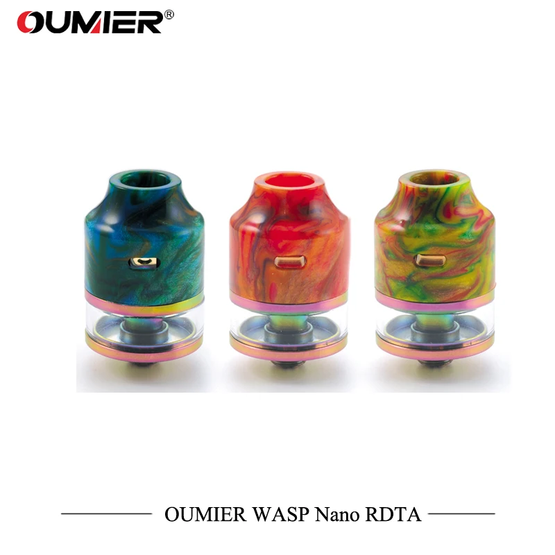 Оригинальный бак OUMIER WASP NANO RDTA емкость 2 мл система воздушного потока с верхним