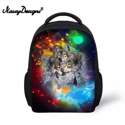 Noisydesigns 12 дюймов дети рюкзак свирепый детский сад хип-хоп Стиль девочек Bagpack небольшая сумка Mochila Infan