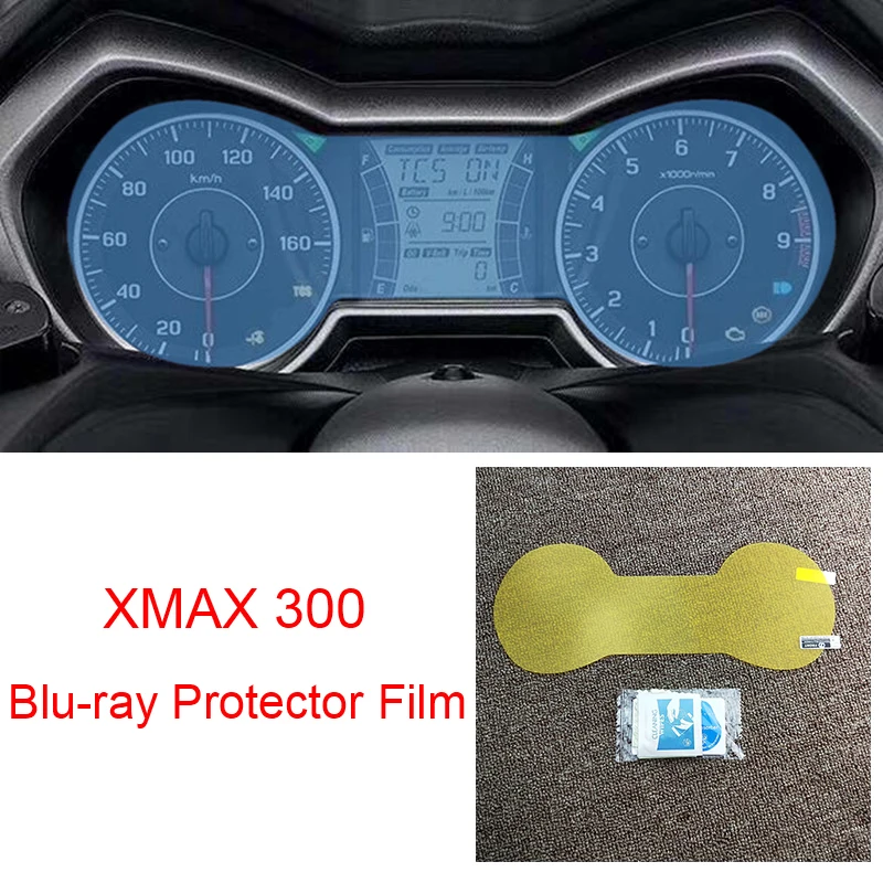 

For YAMAHA X-MAX XMAX 300 XMAX300 Motorcycle Motorbike Speedometer Cluster Scratch Protection Film Screen Blu-ray Protector New