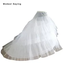 2017 High Quality 3 Hoops Slip Petticoat Underskirt For A Line Wedding Dress Bridal Gowns Wedding Accessories Crinoline In Stock