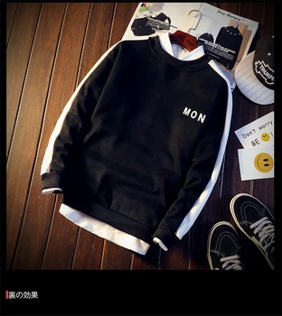 

2019 New Hoodies Sweatshirts Autumn SPring High Street Week marks Letter Printed high-grade Oversized high-grade Mens Hoodie