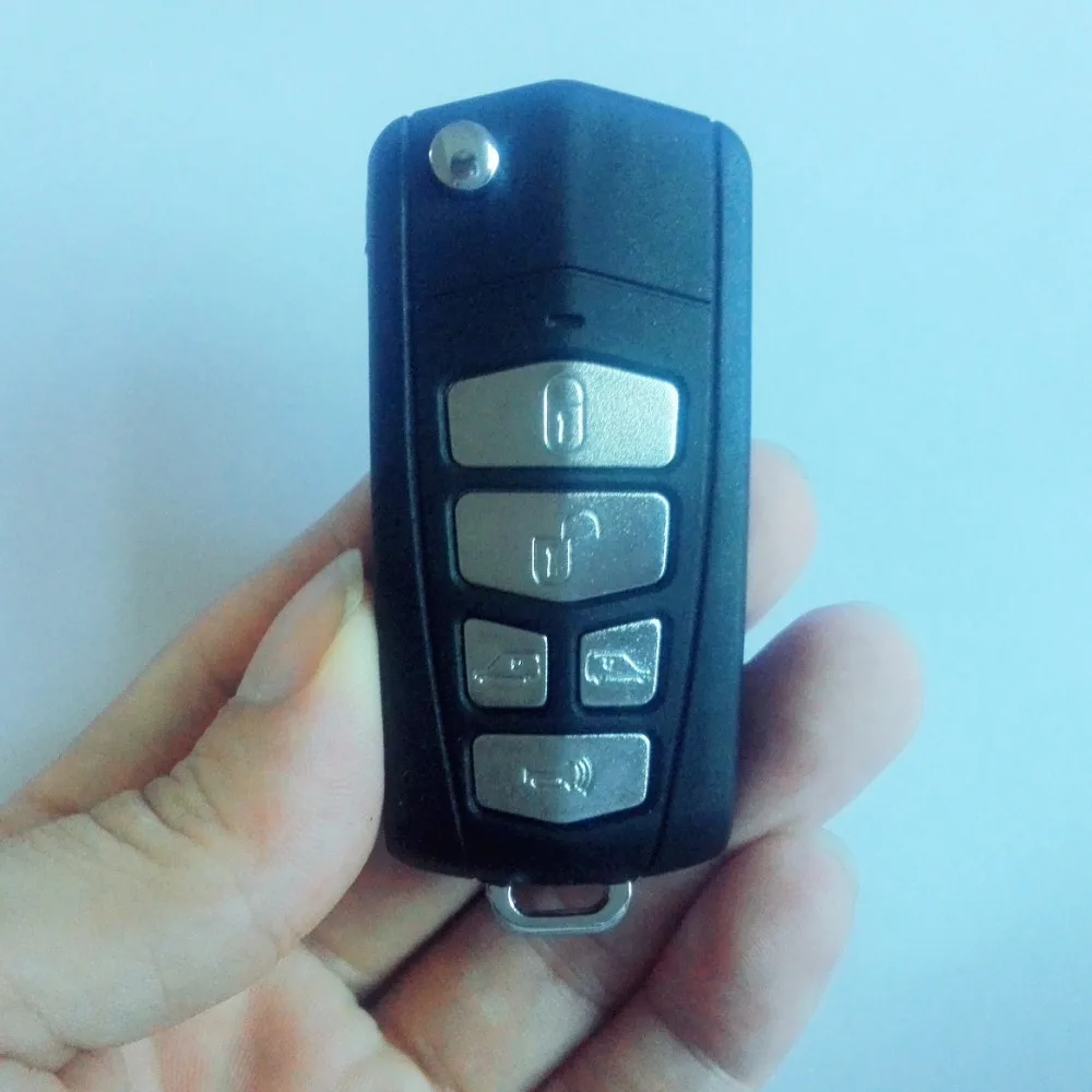 

WIth Logo Replacement For Kia Sedona Mini Van 5 Buttons modified flip remote key case shell