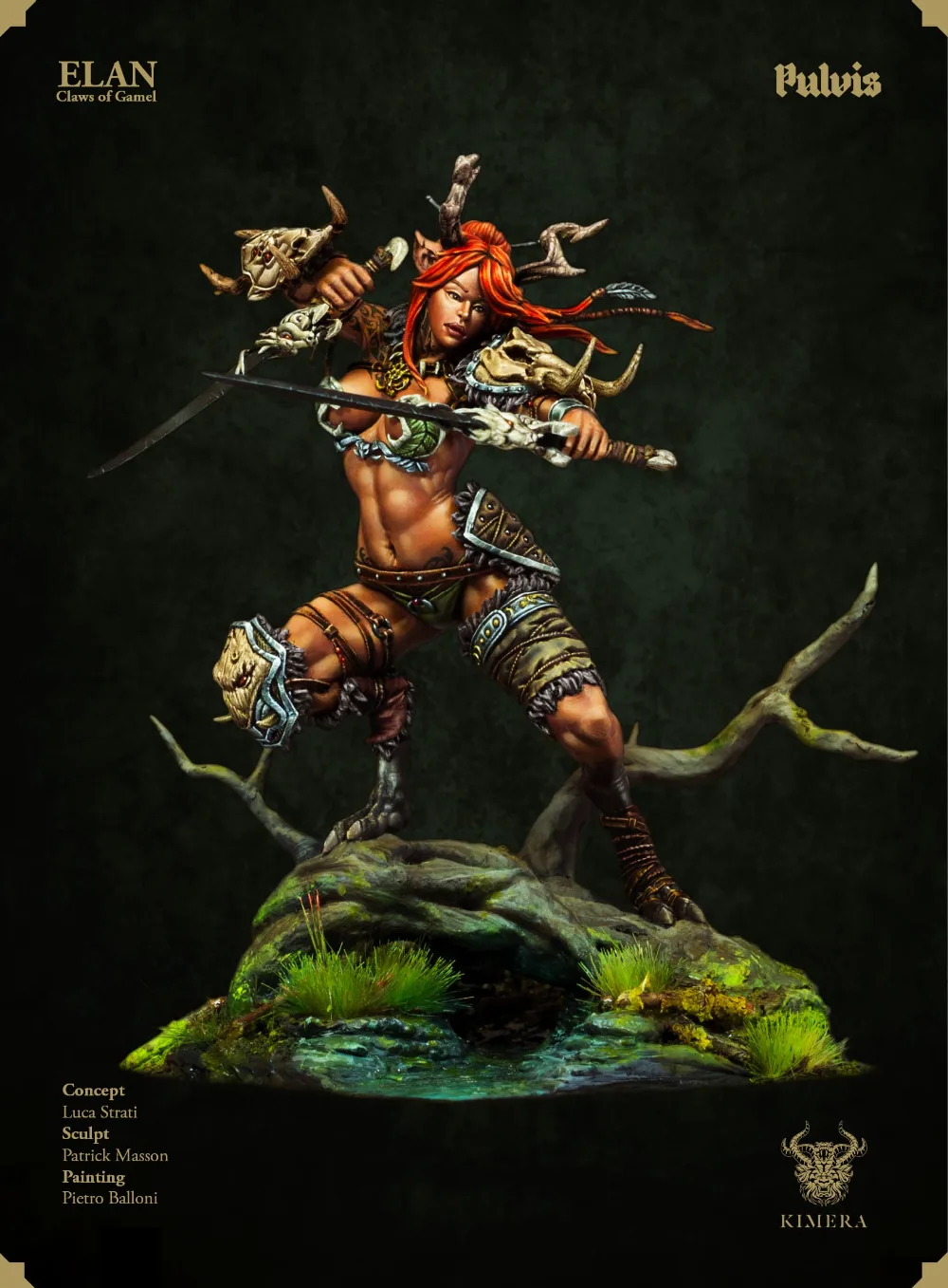 

[Loong Way Miniatures] Kimera Models Elan 75mm Resin Miniature