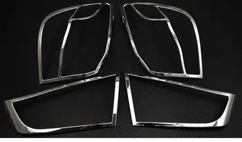 

For Mitsubishi ASX Outlander Sport RVR 2013 2014 2015 2016 2017 Chrome Rear Tail Light Lamp Cover Trim Garnish Surround Bezel