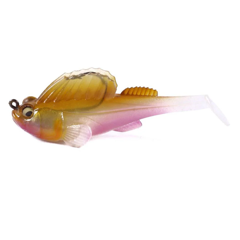 Cabeça de Chumbo Swimbaits Suave Isca 3 Polegada - 8oz Pesca Pique Poleiro pá Cauda Swimbait Sono Escuro Leurre 10 Pçs 6 Cheap Iscas artificiais