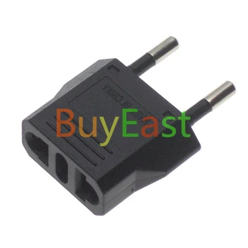 

12 PCS Europlug CEE 7/16 Type C Power Plug Adapter Change US, Swiss,Italy Plug