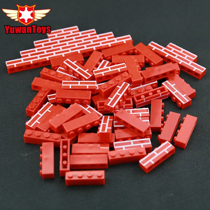 

1x4 Size City Block City Building Blocks DIY Creative Mini Bricks Toys For Child Educational Sluban Building Block Bricks Figure