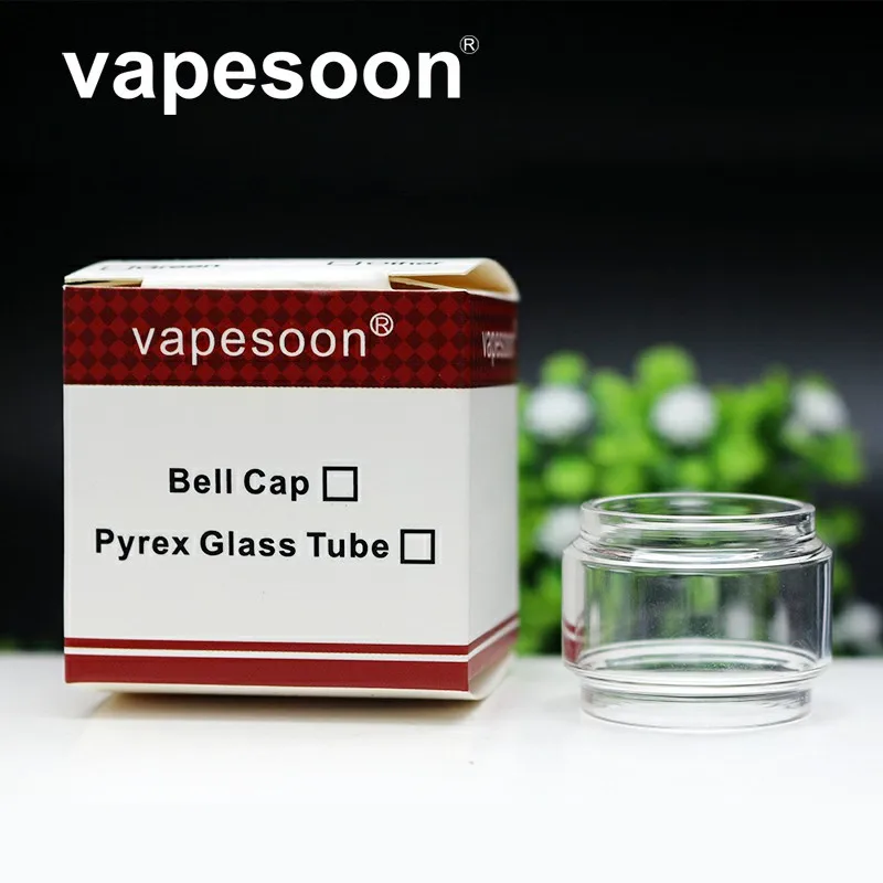 Запасная стеклянная трубка VapeSoon для атомайзера ELLO Duro IJSUT 3 Kit выпуклая емкости 2 мл