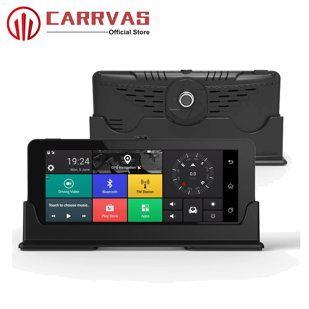 

CARRVAS Android 5.0 Navigation 3G 4G For Car 6.86 inch Android GPS Navigator Support WiFi Bluetooth G-Sensor AM FM 1280*480