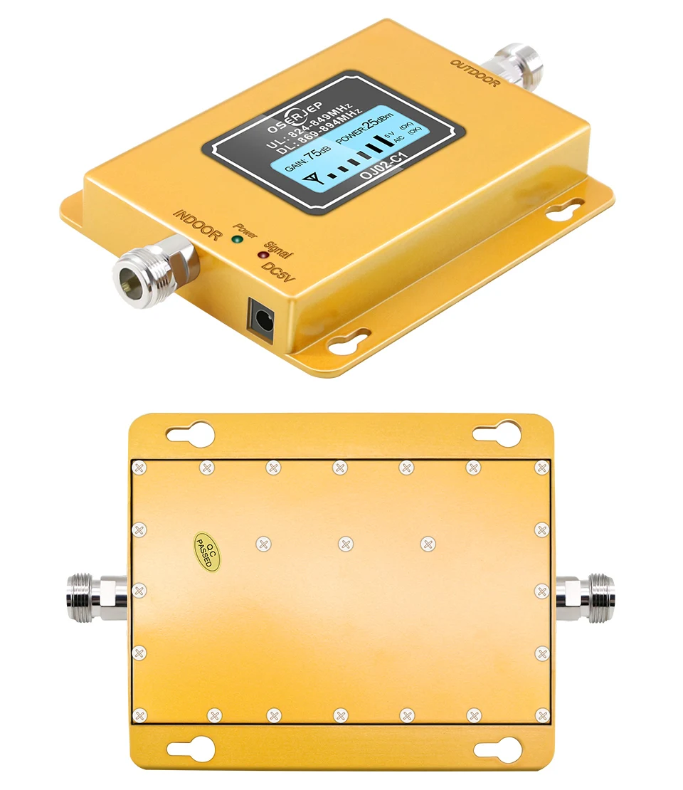 CDMA повторитель 850 MHz 70dB lcd 2G 3g 850mhz UMTS GSM CDMA повторитель сигнала мобильного телефона усилитель сигнала сотового телефона CDMA усилитель