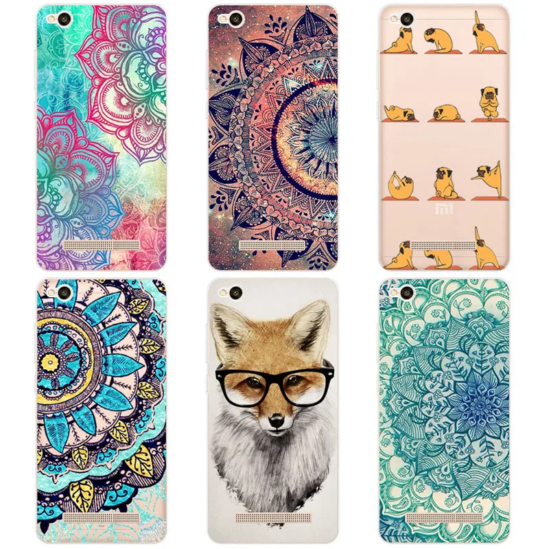 

Fundas For Xiaomi Redmi 4A 5A 6A Case Soft TPU Silicone Colored Painting Phone Case For Xiaomi Redmi 6A Redmi4A 5A 6A Case Cover