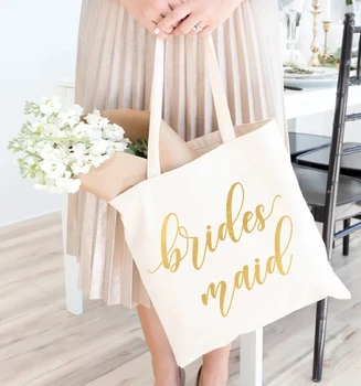 

personalize name glitter wedding bride bridesmaid canvas Tote Bags, Bridal Party Tote, Bridesmaid Tobe Bag