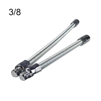 

2pcs 3/8 Professional Metal Bending Shaft Connecting Adapter Link Universal Charging Drill Shaft Adapter Woodworking Tools