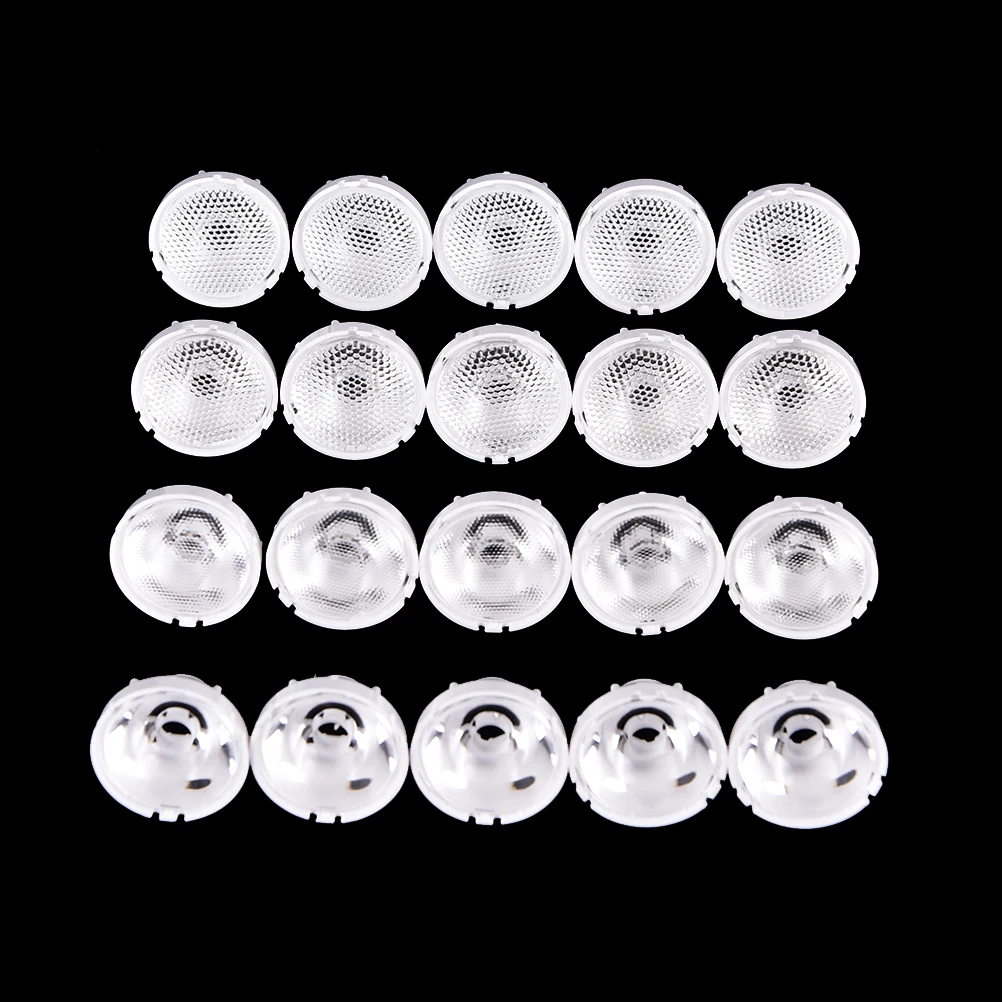 

5pcs/lot 10/25/45/60 Degree LED Lens Strip Led Lens For CXML XML2 LED