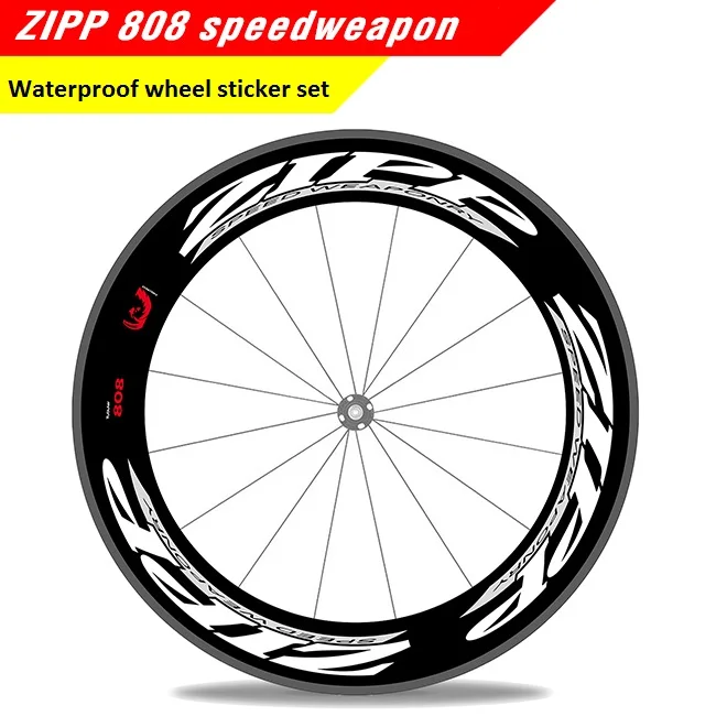 

ZIP Speedweaponpy 808 404 303 202 Road Bike Wheel Stickers Set Water Proof for Carbon Wheel Cycling Bicycle Decal