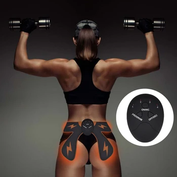 

Unisex EMS Hips Trainer Electric Muscle Stimulator Wireless Buttocks Abdominal ABS Stimulator Fitness Body Slimming Massager J3