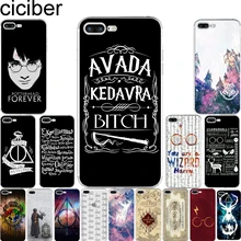 Harry Potter Hogwarts Soft Silicone Phone Cases Cover for Iphone 7 6 6S 8 Plus 5S SE X