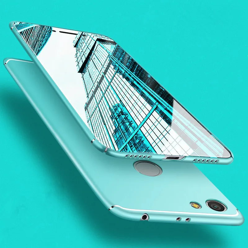 WeeYRN de lujo Xiao mi A1 mi A1/mi 5X Funda de protección completa cubierta de plástico duro caso mate xiao mi rojo mi nota 5A primer