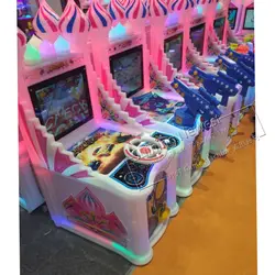 Крытый игровой центр развлечений Fairground монетами симулятор видеоигры пистолет стрельба и привод автомобиля гоночная аркадная машина