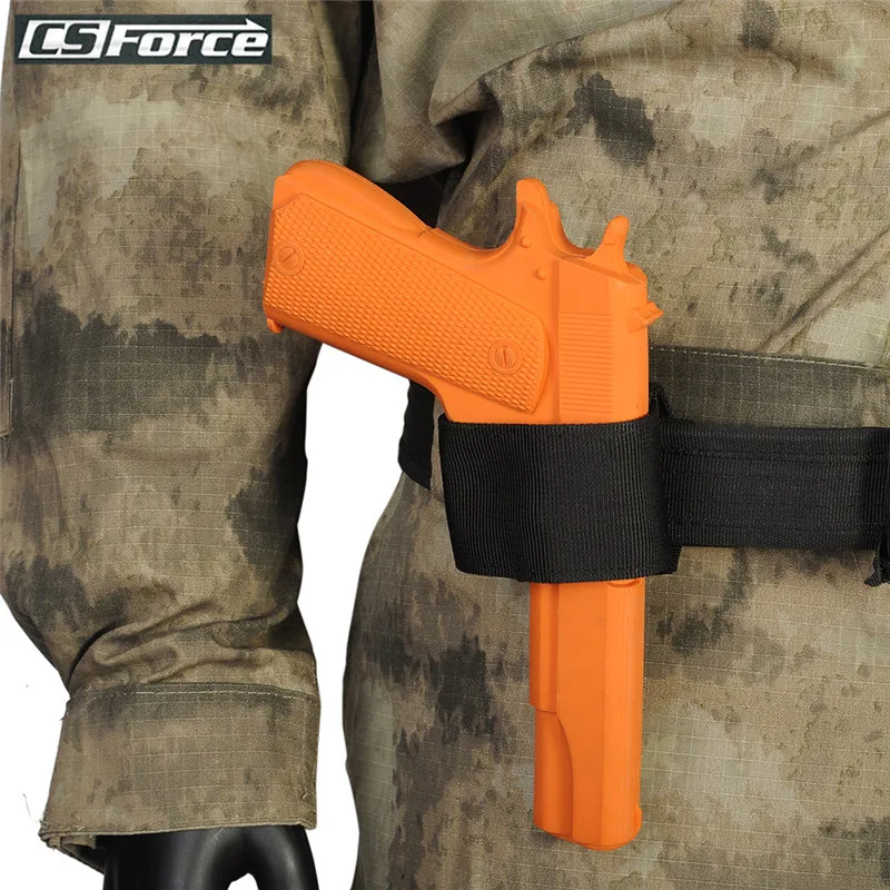 CS Force Tactical Gun Holster Belt Quick Release Outdoor Hunting Molle