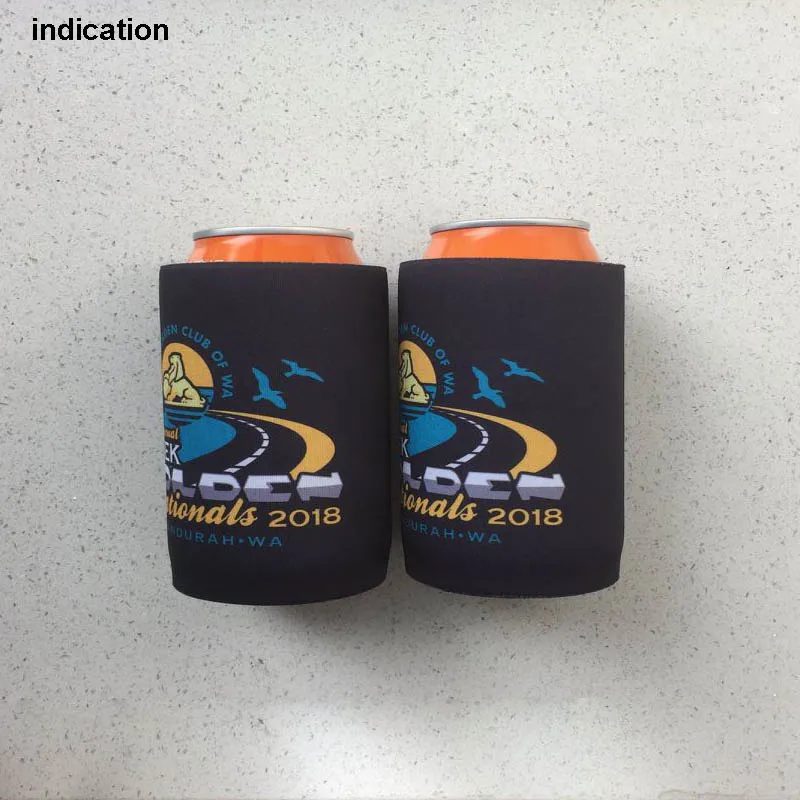 200pcs/lot Wholesale Beer Can Cooler Neoprene Stubby Holder For 330ml