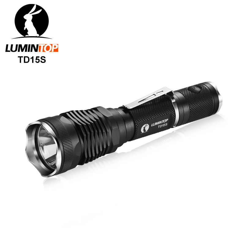 Тактический фонарь LUMINTOP TD15S военный водонепроницаемый для охоты светодиодный