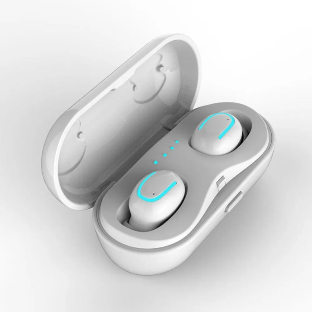 Digitalworld Bluetooth 5,0 гарнитура Мини Близнецы беспроводные стерео наушники-вкладыши зарядная коробка с микрофоном для смартфонов#293572