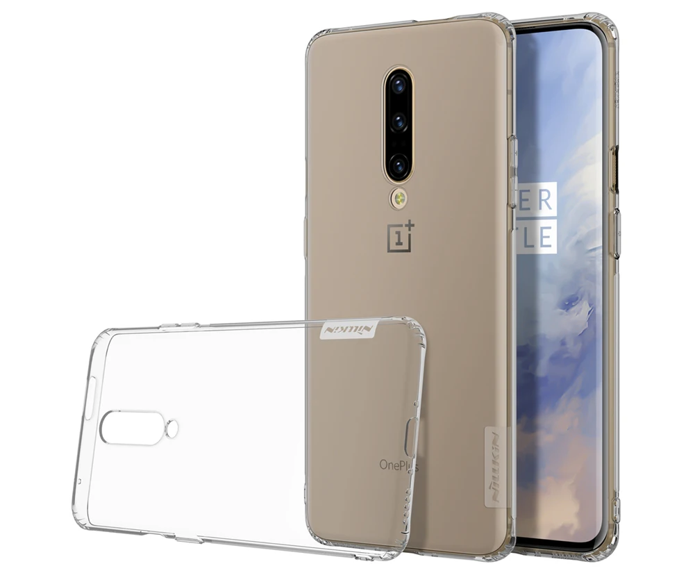 TPU чехол для OnePlus 7T One Plus 7 Pro Корпус Nillkin натуральный прозрачный мягкий Кремний Мягкий чехол OnePlus 7 Чехол