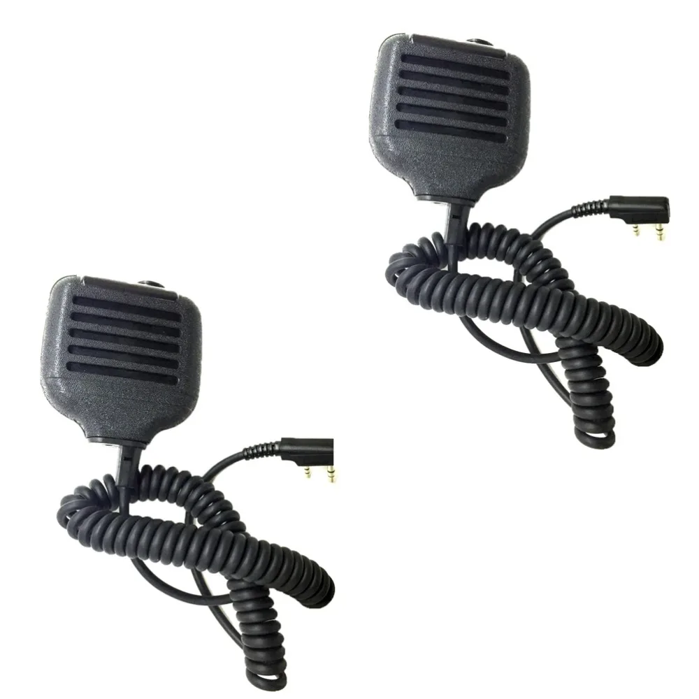 2xspeaker MIC K plug для KENWOODE Baofeng UV5R BF888S WOUXUN KG-UV8D KG-UVD1P PUXING QUANSHENG и т. д. walkie talkie с разъемом 2 5