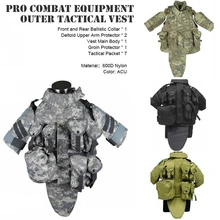 На открытом воздухе тактический Пейнтбол страйкбол военный OTV бронежилет прочный Перевозчик боевой жилет мужские мягкие подушки колодки полный Регулируемый ва