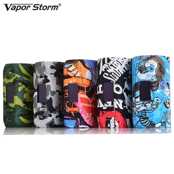 

Vapor Storm Storm230 Box Mod Bypass 200W VW TC Vapes Fashion Mod Support Dual 18650 Battery Electronic Cigarette RDA RBA RDTA