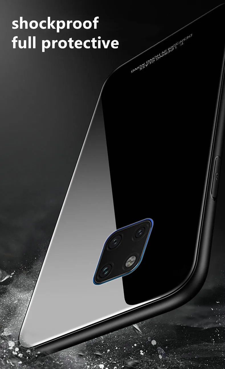 Чехол для Huawei Mate 20x мягкий силиконовый магнитный автомобильный бампер из