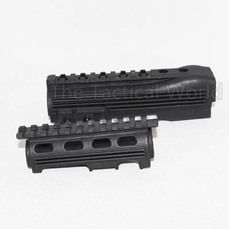

Hunting Airsoft Accessories Tactical Handguard AK 47 AK74 Strikeforce Polymer AK Series Handguard Upp lower Rails inserts Gear
