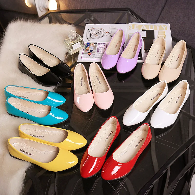 

Summer Women Flats Shoes Slipony Female Casual Shoes Loafers Shoes Slips Soft Red Leather Women's Shoes Krasovki Sapato Feminino