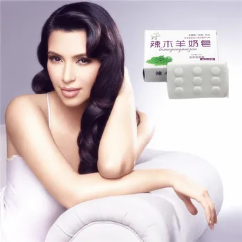 

New arrival Bath Shower Soap Body Areola Skin Whitening Goats' milk Soap Handmade Soap removal of melanin bath and body works