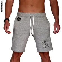 Летние тренировочные шорты для бега мужские спортивные фитнес хлопковые спортивные шорты для бега брендовые шорты черные серые мужские спортивные шорты 094