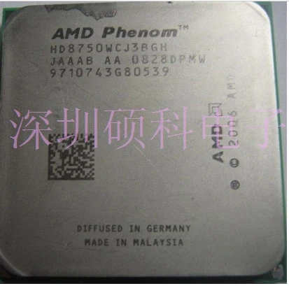 

AMD Phenom X3 8750 x3 8750 2.4GHz Triple Core Processor Socket AM2/AM2+ 940-pin cpu, 95W L3=2M, free shipping,