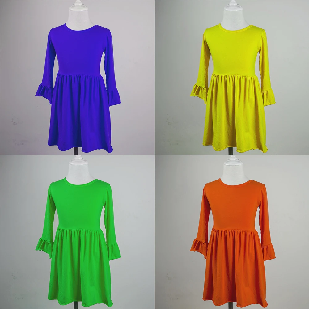 simple cotton long frock