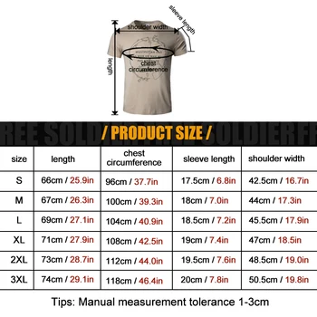 FREE SOLDIER Outdoor sports camping hiking tactical round neck t shirt for men short sleeve in summer 6