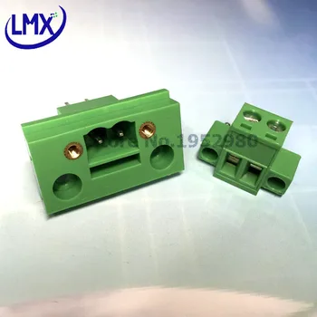 

20 Set 5.08MM Pitch PCB Pluggable Terminal Blocks Connector 11P 12P Straight Pin KF2EDGK-5.08 RoHS with Ears