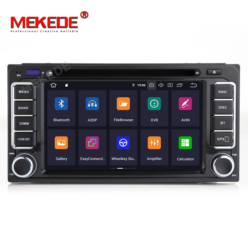 Migliore Venditore Mekede Android 9 0 Car Dvd Player Radio Gps Navi Per Toyota Camry Viso Vitz Corolla Rav4 Proda Universale Audio Stereo Unita Di Testa April 2021