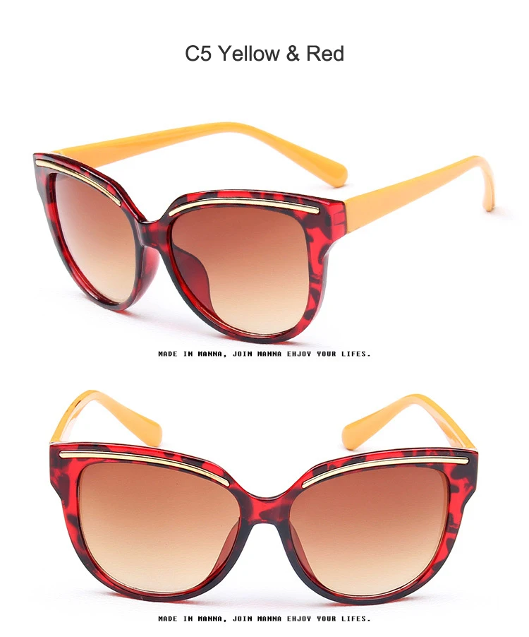[EL Malus] Модные солнцезащитные очки с большой оправой кошачий глаз женские UV400 серые линзы зеркальные Винтажные Солнцезащитные очки Брендовые дизайнерские