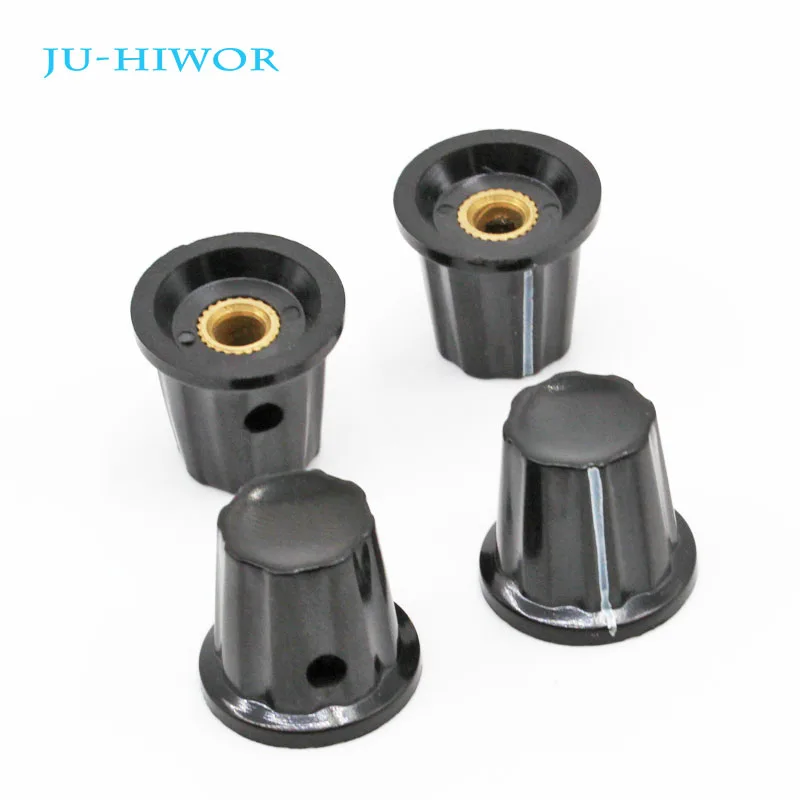 

5pcs/lot K17-02 Bakelite Knob Mounting Hole 4MM For Rotary Potentiometer & Encoder & Rotary Switch