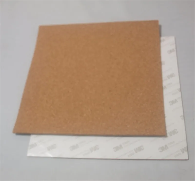 

Horizon Elephant  2pcs* Reprap 3D Printer square 200/214/220mm adhesive cork sheets For Prusa i3 Heated bed Hot Plate with tape