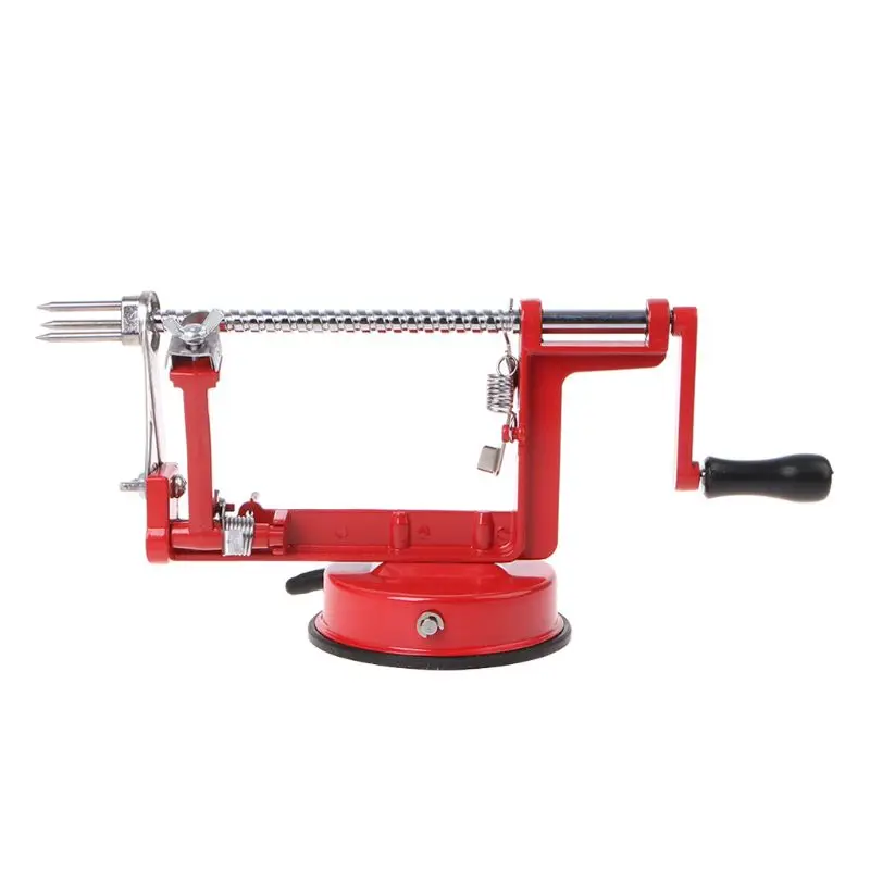 Stainless Steel 3 in 1 Apple Peeler Fruit Peeler Slicing Machine Apple Fruit Machine Peeled Tool