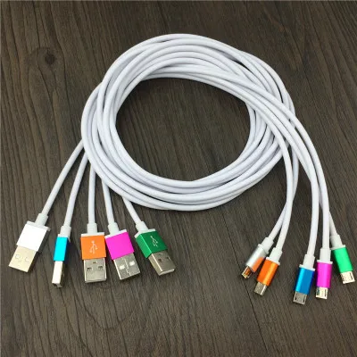 0,2 1 2 3 м Micro USB кабель для Apple iPhone 6 7 8 Plus type C быстрая Синхронизация данных 2A зарядный кабель для samsung S10 Andorid 3