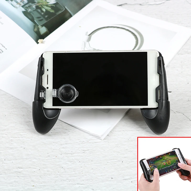 

3 In 1 Joystick Grip Extended Handle Game Controller Gamepad Phone Holder For 4.5-6.5 Inch Smart Phone