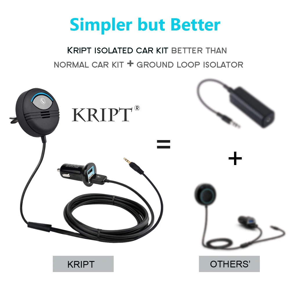 Kript BTS01 Bluetooth Car Kit World of Bluetooth